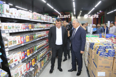 Ağdamda yeni supermarket fəaliyyətə başlayıb