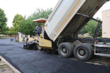 Ağdamda yollar əsaslı təmir edilib