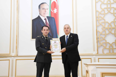 01.10.2026-cı il tarixində Ağdamda Prokurorluq işçilərinin peşə bayramı günü münasibətilə tədbir keçirilib