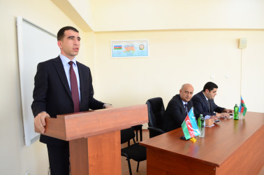 Ağdamda ümumtəhsil müəssisələrinin işçiləri ilə korrupsiyaya qarşı mübarizə mövzusunda maarifləndirici tədbir keçirilib