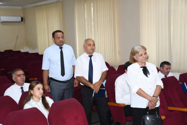 03 sentyabr 2025-ci il tarixdə Ağdam Rayon İcra Hakimiyyətində vətəndaşların növbəti qəbulu keçirilib