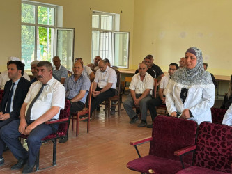 05.06.2025-ci il tarixdə Milli Məclisin deputatı Bəxtiyar Əliyev Ağdamda seçiciləri ilə görüşüb