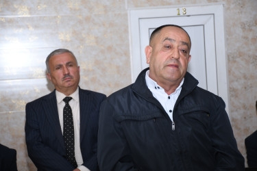 Ağdam Rayon İcra Hakimiyyətinin başçısı Vaqif Həsənovun Bakı şəhəri, Sabunçu rayonu Kürdəxanı köçkün qəsəbəsində səyyar qəbul-görüşü keçirilib