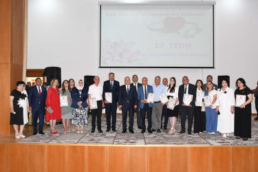 Ağdamda 17 İyun-Tibb işçilərinin peşə bayramı gününə həsr edilmiş tədbir keçirildi