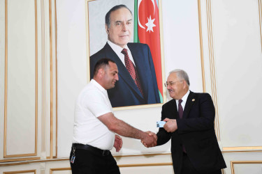 Ağdamda  05 İyun-Su təsərrüfatı və meliorasiya işçilərinin peşə bayramı günü münasibətilə tədbir keçirilib