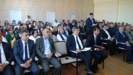 Ağdam Rayon İcra Hakimiyyətinin başçısı Vaqif Həsənovun Kürdəxanı qəsəbəsində səyyar qəbul-görüşü keçirilib