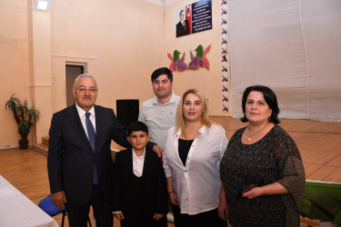 Ağdam Rayon İcra Hakimiyyətinin başçısı Vaqif Həsənovun Bakı şəhəri, Qaradağ rayonu, Müşfiqabad qəsəbəsində səyyar qəbul-görüşü keçirilib