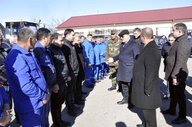 Ağdamda Mülki Müdafiə qərargahının nümunəvi Mülki Müdafiə məşqi keçirilib