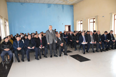 03.02.2025-ci il tarixdə Ağdam Rayon İcra Hakimiyyətinin başçısı Vaqif Həsənovun növbəti səyyar qəbul-görüşü keçirilib