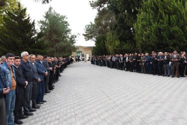 Ağdamda “Əməkdar mədəniyyət işçisi”, tarzən Fərhad Paşayevlə vida mərasimi keçirilib