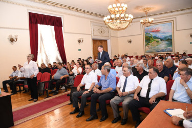 15.07.2026-cı il tarixində Ağdam Rayon İcra Hakimiyyətinin başçısı Vaqif Həsənovun növbəti səyyar qəbul-görüşü keçirilib