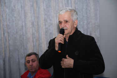 Ağdam Rayon İcra Hakimiyyətinin başçısı Vaqif Həsənovun Abşeron rayonu Mehdiabad qəsəbəsində səyyar qəbul-görüşü keçirilib