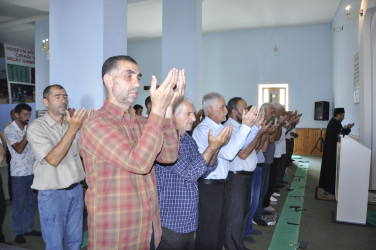 16.06.2024-cü il tarixdə Ağdamda Qurban Bayramı qeyd olunub