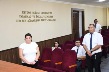 22 iyul 2026-cı il tarixində Ağdam Rayon İcra Hakimiyyətində vətəndaşların növbəti qəbulu keçirilib
