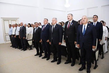 17.06.2026-cı il tarixdə Ağdamda Tibb işçilərinin peşə bayramı gününə həsr edilmiş tədbir keçirildi
