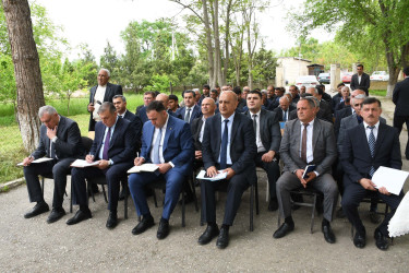 01 may 2026-cı il tarixində Ağdam Rayon İcra Hakimiyyətinin başçısı Vaqif Həsənovun rayonun Alıbəyli kəndində səyyar qəbul-görüşü keçirilib.