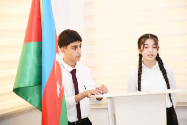 Ağdamda Uşaq Səfirlər Məclisinin tədbiri keçirilib