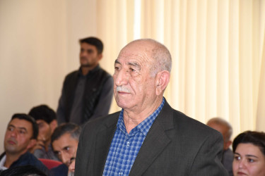 Ağdam Rayon İcra Hakimiyyətinin başçısı Vaqif Həsənovun rayonun Üçoğlan kəndində səyyar qəbul-görüşü keçirilib