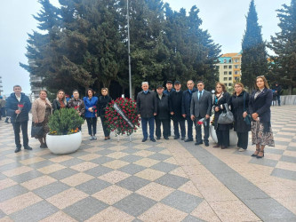 04 aprel 2026-cı il tarixdə kəşfiyyatçı polkovnik-leytenant Raquf Orucovun xatirəsi məzarı başında anılıb