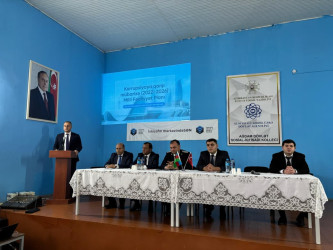 Ağdamda Korrupsiyaya qarşı mübarizənin gücləndirilməsinə dair 2022-2026-cı illər üçün Milli Fəaliyyət Planı"ndan irəli  gələn əsas məsələ və vəzifələrə həsr olunmuş tədbir təşkil olunub