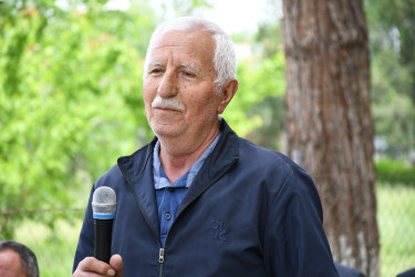 Ağdam Rayon İcra Hakimiyyətinin başçısı Vaqif Həsənovun rayonun Alıbəyli kəndində səyyar qəbul-görüşü keçirilib