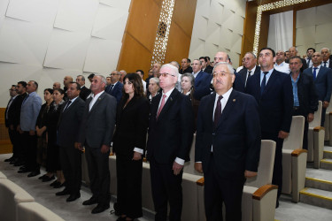 Ağdamda Azərbaycanın Milli Qəhrəmanı Natiq Qasımova həsr olunmuş"Düşmənə qarşı tək" qısametrajlı filminin təqdimatı keçirilib