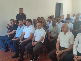 02.07.2026-cı il tarixində Milli Məclisin deputatı Bəxtiyar Əliyev Ağdamda seçiciləri ilə görüşüb