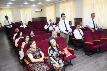 22 iyul 2026-cı il tarixində Ağdam Rayon İcra Hakimiyyətində vətəndaşların növbəti qəbulu keçirilib