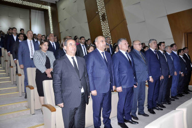 Ağdamda Yeni Azərbaycan Partiyasının (YAP) yaradılmasının 30 illiyinə həsr olunmuş konfrans keçirilib