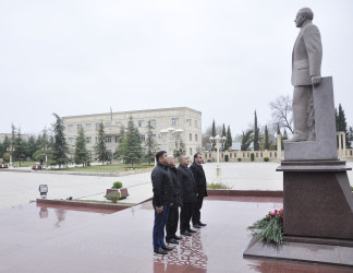 Ümummilli lideri Heydər Əliyevin əziz xatirəsi Ağdam rayonunda dərin ehtiramla yad edilib