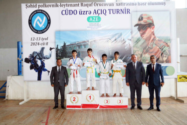 Ağdamda aprel döyüşləri şəhidi, əfsanəvi kəşfiyyatçı,  polkovnik-leytenant Raquf Orucovun xatirəsinə həsr olunmuş Cüdo idman növü üzrə açıq turnir keçirilib