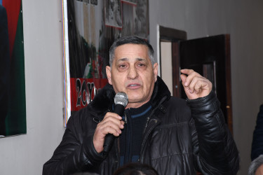 Ağdam Rayon İcra Hakimiyyətinin başçısı Vaqif Həsənovun rayonun Çəmənli kəndində səyyar qəbul-görüşü keçirilib