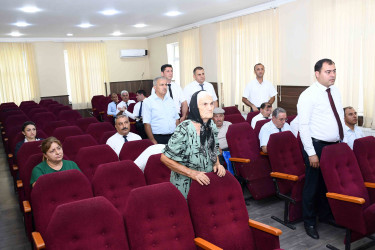 05 avqust 2026-cı il tarixində Ağdam Rayon İcra Hakimiyyətində vətəndaşların növbəti qəbulu keçirilib