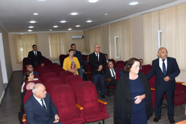 17 sentyabr 2025-ci il tarixdə Ağdam Rayon İcra Hakimiyyətində vətəndaşların növbəti qəbulu keçirilib