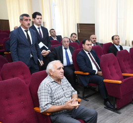 14 oktyabr 2026-cı il tarixində Ağdam Rayon İcra Hakimiyyətində vətəndaşların növbəti qəbulu keçirilib