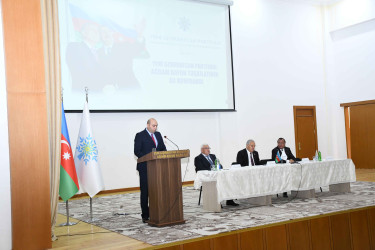 Sentyabrın 14-də Yeni Azərbaycan Partiyası (YAP) Ağdam rayon təşkilatının XII konfransı keçirilib