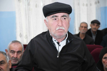 29 oktyabrda Milli Məclisin deputatı Bəxtiyar Əliyev Ağdamda seçiciləri ilə görüşüb