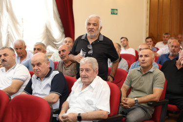25 iyul 2025-ci il tarixdə Ağdam Rayon İcra Hakimiyyətinin başçısı Vaqif Həsənovun növbəti səyyar qəbul-görüşü keçirilib