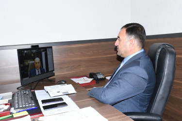 Qarabağ suvarma kanalının yenidən qurulması üzrə növbəti onlayn konfrans keçirilib