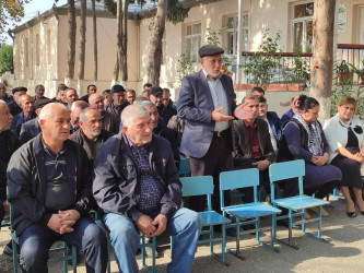 08 noyabr 2025-ci il tarixdə Milli Məclisin deputatı Bəxtiyar Əliyev Ağdamda seçiciləri ilə görüşüb