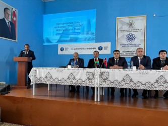 Ağdamda Korrupsiyaya qarşı mübarizənin gücləndirilməsinə dair 2022-2026-cı illər üçün Milli Fəaliyyət Planı"ndan irəli  gələn əsas məsələ və vəzifələrə həsr olunmuş tədbir təşkil olunub