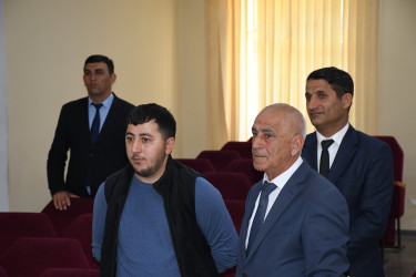 15 oktyabr 2025-ci il tarixdə Ağdam Rayon İcra Hakimiyyətində vətəndaşların növbəti qəbulu keçirilib