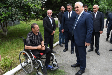 15.05.2026-cı il tarixdə Ağdam Rayon İcra Hakimiyyətinin başçısı Vaqif Həsənovun rayonun Səfərli qəsəbəsində səyyar qəbul-görüşü keçirilib