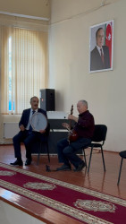 Ağdam Musiqi Kollecində tanınmış muğam tədqiqatçısı Cefri Verbokla görüş keçirilib