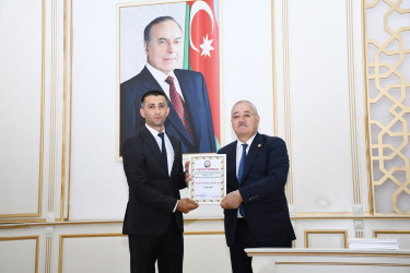 23.06.2026-cı il tarixdə Ağdamda 23 İyun - Dövlət Qulluqçularının Peşə Bayramı Gününə həsr olunmuş tədbir keçirilib