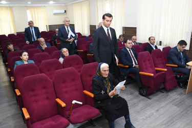 14 oktyabr 2026-cı il tarixində Ağdam Rayon İcra Hakimiyyətində vətəndaşların növbəti qəbulu keçirilib