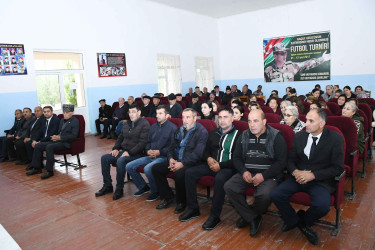 29 oktyabrda Milli Məclisin deputatı Bəxtiyar Əliyev Ağdamda seçiciləri ilə görüşüb