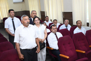 08 iyul 2026-cı il tarixində Ağdam Rayon İcra Hakimiyyətində vətəndaşların növbəti qəbulu keçirilib