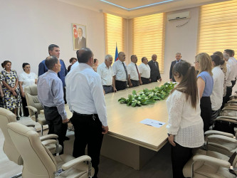 Ağdamda “21 sentyabr Beynəlxalq Sülh günü” münasibəti ilə (21 avqust-21 sentyabr) sülh aylığı çərçivəsində dəyirmi masa keçirilib.