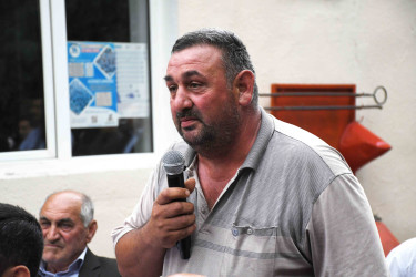 11.06.2026-cı il tarixdə Ağdam Rayon İcra Hakimiyyətinin başçısı Vaqif Həsənovun rayonun Sarıcalı kəndində səyyar qəbul-görüşü keçirilib